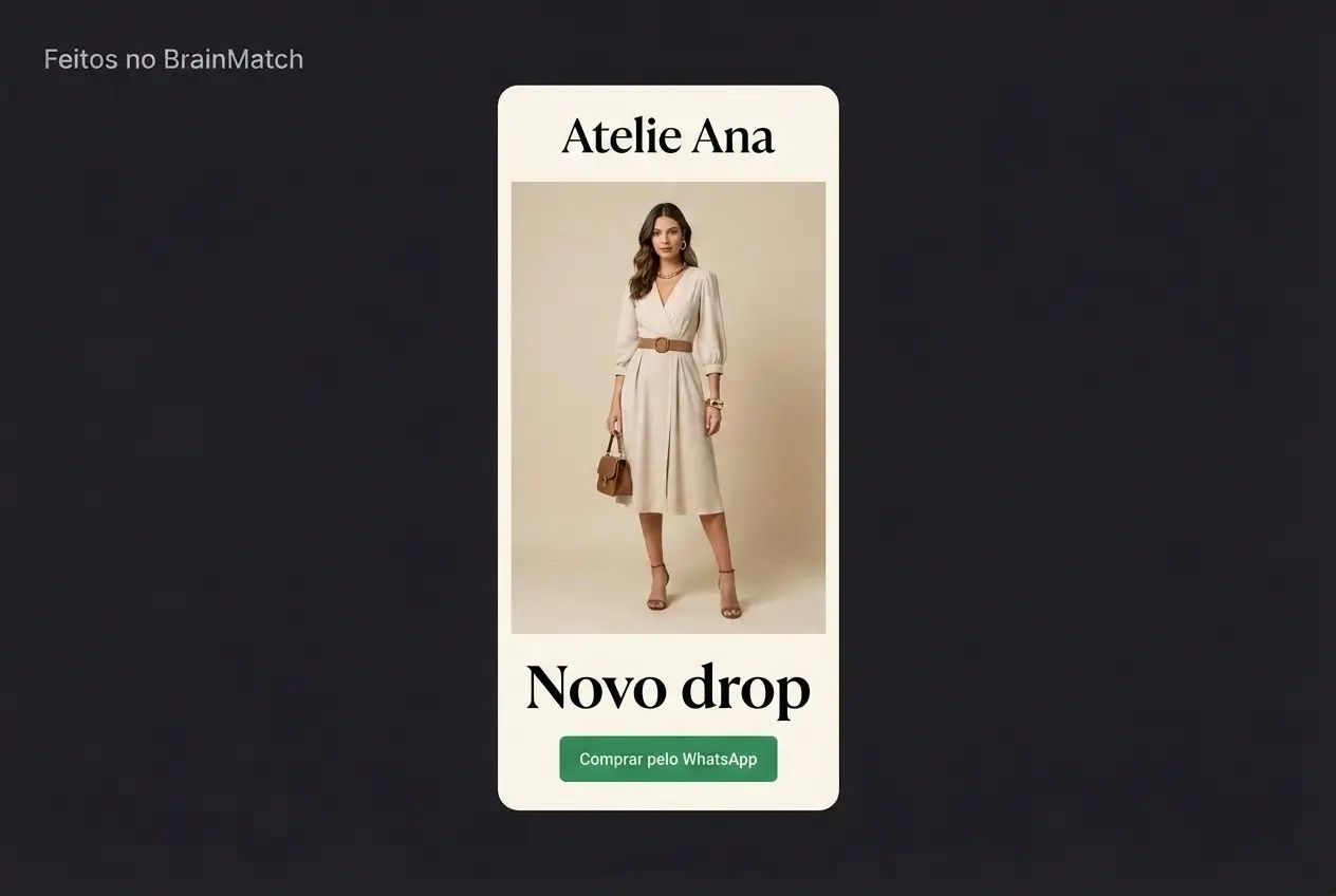 Site de loja de moda